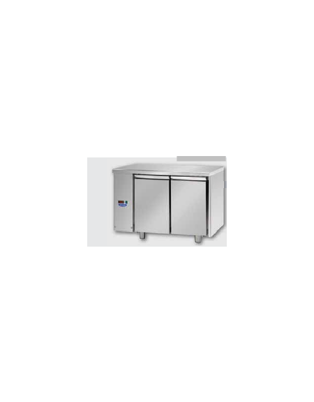 Tavolo Refrigerato GN 1/1 con 2 porte predisposto per unità frigorifera remota a bassa temperatura a sinistra cm 120x71,5x85h