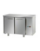 Tavolo Refrigerato GN 1/1 con 2 porte, predisposto per unità frigorifera remota cm  120x70x85h