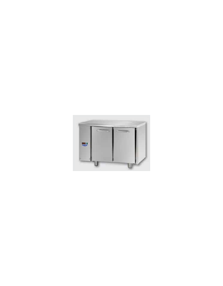 Tavolo Refrigerato GN 1/1 con 2 porte, predisposto per unità frigorifera remota a sinistra cm 120x70x85h