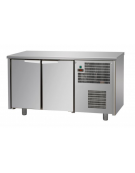 Tavolo Refrigerato a temperatura normale con 2 porte cm 146x60x85h