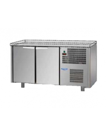 Tavolo Refrigerato a temperatura normale con 2 porte senza piano di lavoro cm 146x60x80h