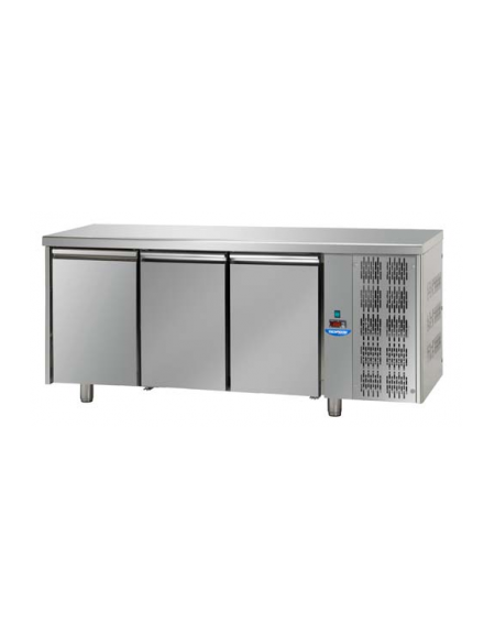 Tavolo Refrigerato Pasticceria 600x400 con 3 porte CM 215x80x85H