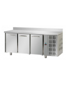 Tav Refrigerato Pasticceria 600x400, temp. normale, 3 p.,alzatina 100 mm, cm 215x80x95H