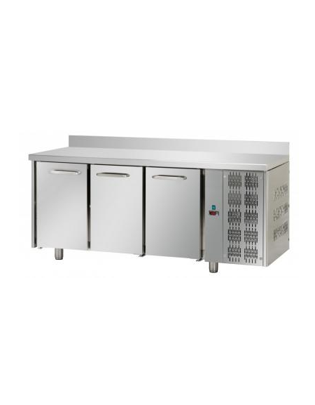 Tav Refrigerato Pasticceria 600x400, temp. normale, 3 p.,alzatina 100 mm, cm 215x80x95H