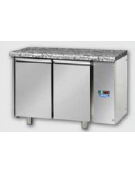 Tavolo Refrigerato Pasticceria piano di lavoro in Granito per unità frig. remota cm 138x80x85h