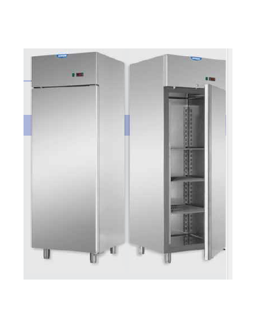 Armadio Refrigerato 600, predisposto per unità frigorifera rem. a bassa temp. cm 71x70x203h