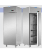 Armadio Refrigerato GN 2/1 monoblocco in Acciaio Inox a bassa temperatura cm 71x80x203h