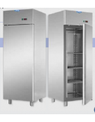 Armadio Refrigerato in Acciaio Inox predisposto per unità frig. rem. a bassa temp. cm 71x80x203h