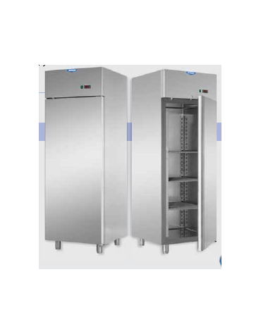 Armadio Refrigerato in Acciaio Inox predisposto per unità frig. rem. a bassa temp. cm 71x80x203h