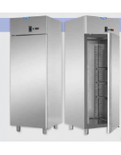 Armadio Refrigerato 600x400 monoblocco in Acciaio Inox a temperatura normale per Pasticceria cm 71x80x203h