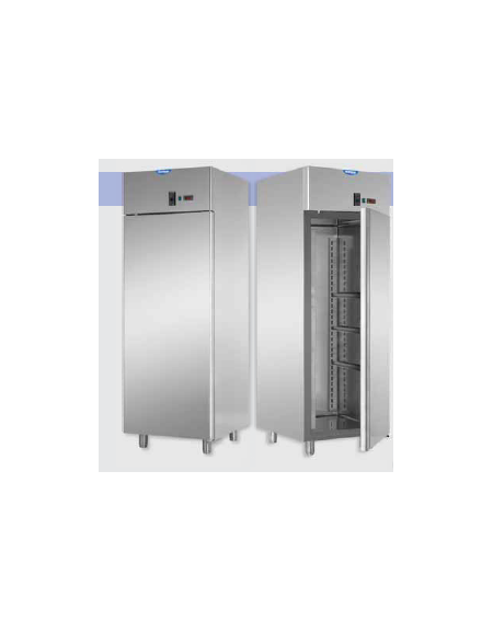 Armadio Refrigerato 600x400 monoblocco in Acciaio Inox a temperatura normale per Pasticceria cm 71x80x203h