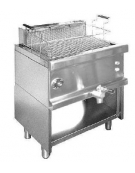 Friggitrice elettrica per pasticceria su mobile a giorno Litri 36 - cm 80x60x85/100h