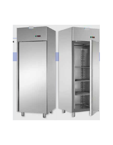 Armadio Refrigerato in Acciaio Inox predisposto x unità frig. rem a temp. normale cm 71x80x203h