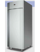 Arm. Refrig. 600x800 monoblocco Inox a bassa temp. con isolamento 80 mm cm 84x104.5x203h