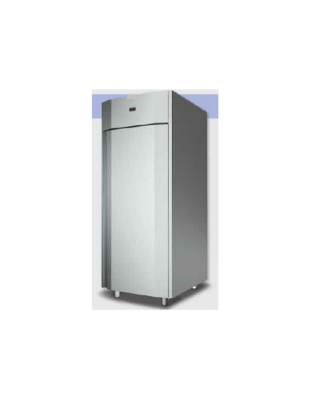 Arm. Refrig. 600x800 monoblocco Inox a bassa temp. con isolamento 80 mm cm 84x104.5x203h