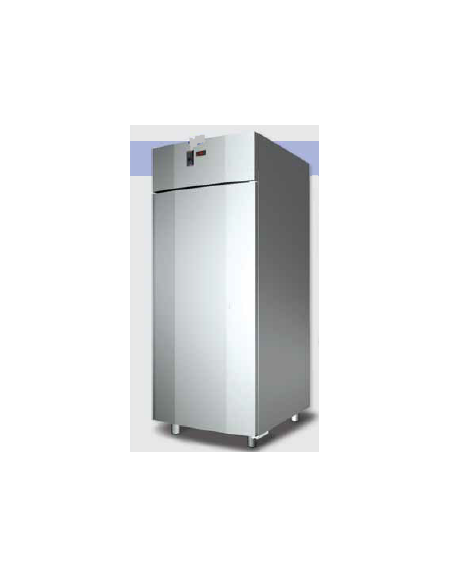 Armadio Refrigerato 600x800 monoblocco Inox a temp. normale per Pasticceria cm 80x102x203h