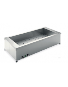 Tavola calda da banco in acciaio inox - capacità 1 x 1/1 GN cm 49x60x34h