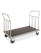 carrello portabagagli - rinforzata in tubo di acciaio  cm 144x66x95h