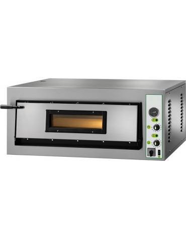 Forno pizza elettrico professionale 1 Camera da 4 Pizze - Dimensioni interne cm 72x72x14h