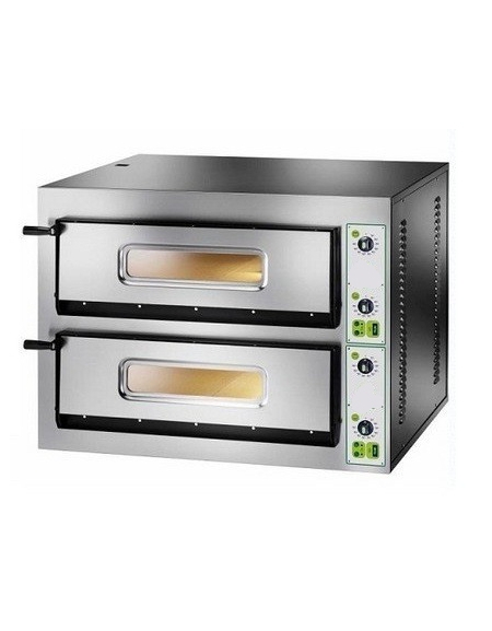 Forno pizza elettrico professionale 2 Camere da 6+6 Pizze ...