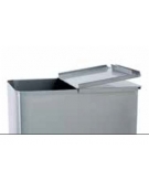 Tramoggia inox da Lt 135 - cm 40x70x73h