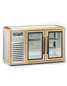 Vetrinetta espositiva refrigerata colore bronzo mm 1200x543x715h