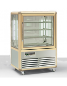 Vetrina espositiva verticale refrigerata temperatura. Adatta per pasticceria e gastronomia mm 810x643x1225h