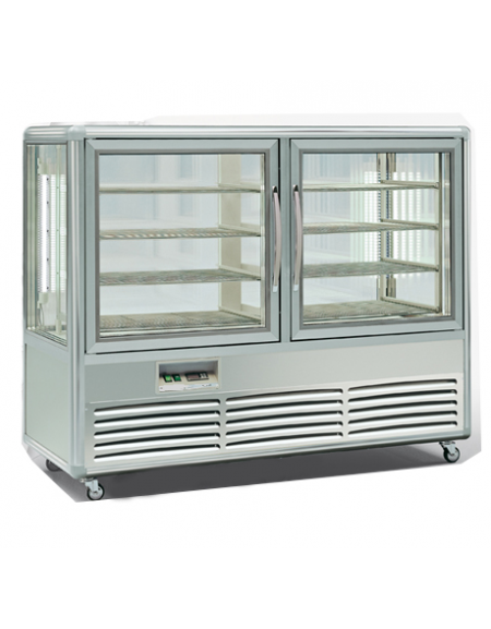 Vetrina espositiva verticale refrigerata  dimensioni 1500x643x1225h mm