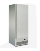 Armadio refrigerato GN2/1 ventilato con interni ed esterni in acciaio inox, mm  680x880x1980h