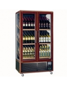 Cantina per vini 2 porte invetriate scorrevoli mm 1000x711x1810h