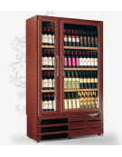 Vetrina Refrigerata per Vino Capacità Bottiglie 0,75 Lt n° 160 Ø 75 mm mm 1201x523x1922h