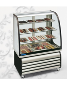 Vetrina Orizzontale Refrigerata Pasticceria/Pralineria - Temperatura +14°/+16°C mm 947x749x1370h