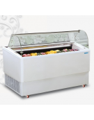 Vetrina Refrigerata per Gelato CM Bassa Temperatura -16°/- 18°C Capacità 6 Vaschette + Riserva mm 1194x670x1247h