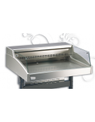 Vetrina refrigerata da appoggio doppio evaporatore - Self Service mm 1256x939x296h