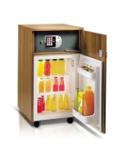 Frigobar completo di mobile con vano non refrigerato