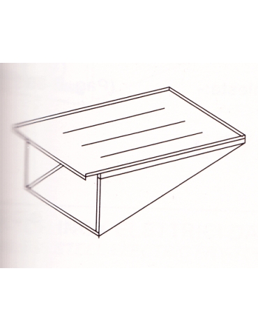 Scolafritto laterali per friggitrice cm. 61/48x36