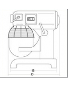 Impastatrice planetaria Litri 20 professionale