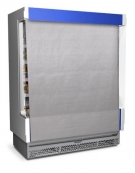 Espositore murale refrigerato per frutta e verdura cm 283x76x204