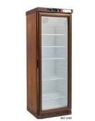 Cantinetta per vini refrigerata - 1 Porta - cm 64x61x186h - Colori : Noce scuro , Noce chiaro o Wengè