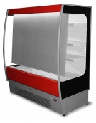 Murale refrigerato per frutta e verdura cm 256x88,8x199,1h