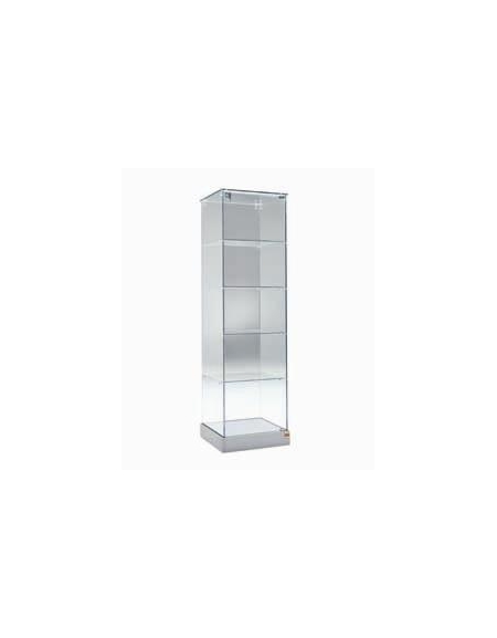 Vetrina alta dimensioni cm. 53x46x180h