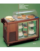 Carrello refrigerato per dolci