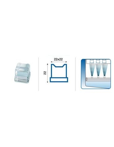 Macchina per cubetti di ghiaccio professionale da Kg 115/24h - Contenitore da Kg 50 - Raffreddamento ad aria