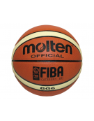 Pallone basket femminile Molten omologato FIBA, in pelle sintetica, misura 6