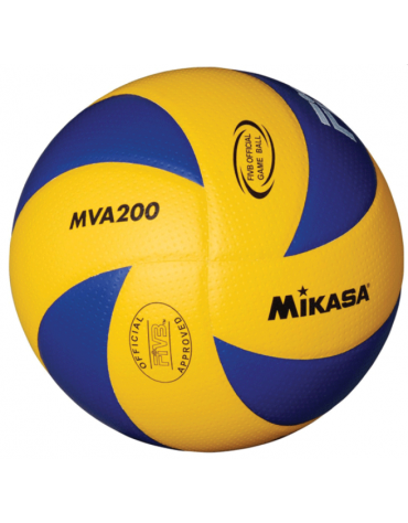 Pallone pallavolo Mikasa omologato FIVB in pelle sintetica, misura 5