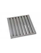 Cappa aspirazione inox cubica professionale a muro cm.240x90x40h