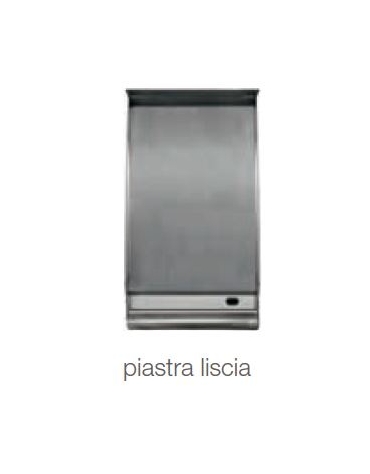 FRY TOP ELETTRICO PIASTRA LISCIA SU VANO - kW 4- SINGOLO