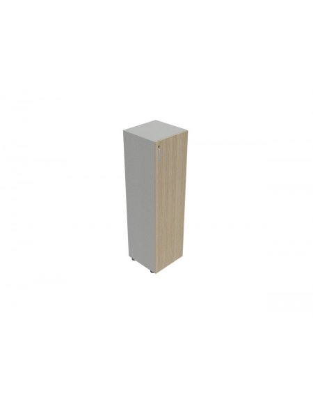 Contenitire medio-alto anta in legno con serratura sovrapposta - cm 45X45X157