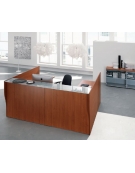 Reception  top in vetro cm 120x75x120h