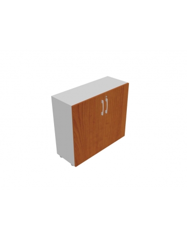 Contenitore basso anta legno con serratura - cm 90x33x80h